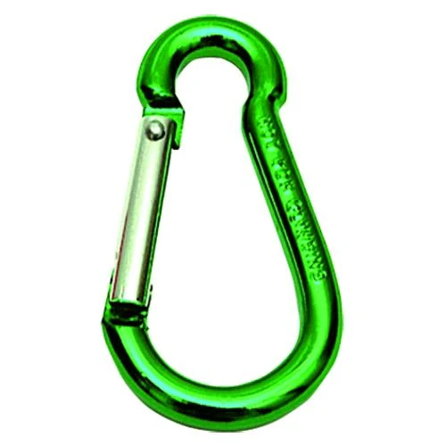 Koncreto Moschettone Alluminio Mm 60 Pz 2 Blister.