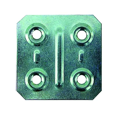Koncreto Piastrina Di Giunzione 40X40 Pz 10 Zincata. Blister.