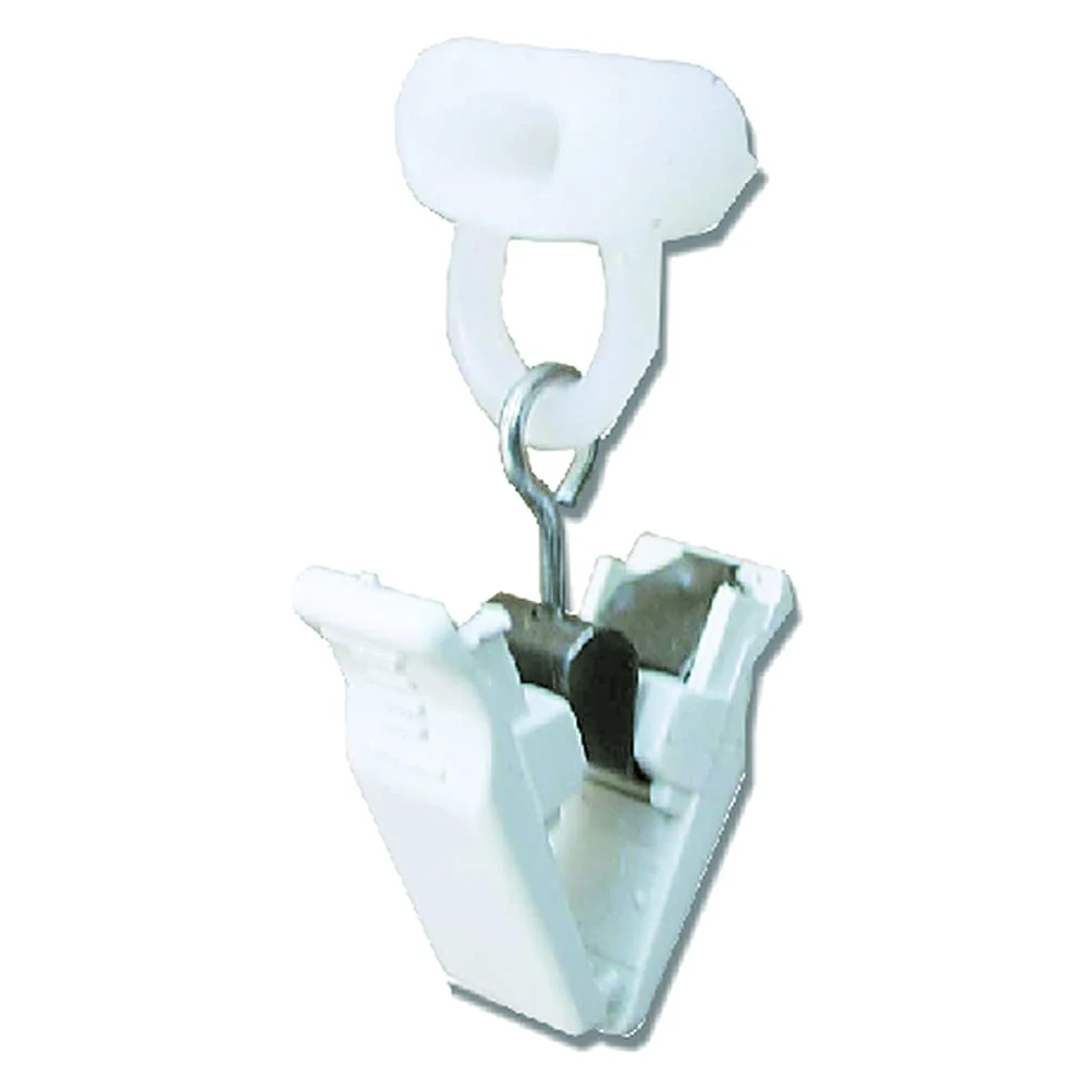 Koncreto Scorrevole Con Pinzetta Abs Pz 10 Abs, Girevole. Blister.
