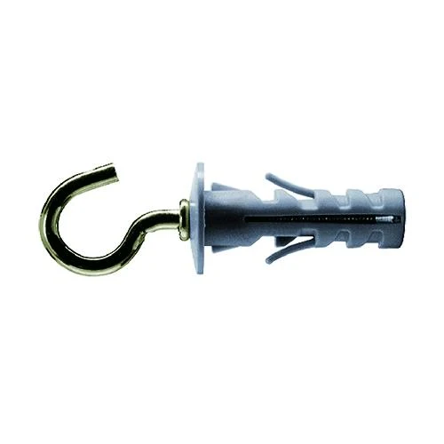 Koncreto Tassello Nylon 'Nc-Oa' Mm 9/40 Pz 4 Con Occhiolo Aperto. Blister.