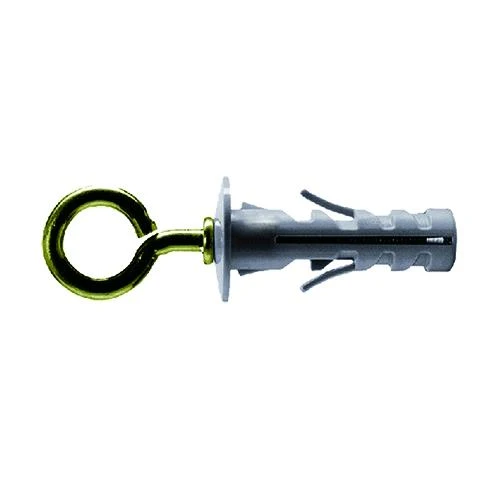 Koncreto Tassello Nylon 'Nc-Oc' Mm 9/40 Pz 4 Occhiolo Chiuso. Blister.