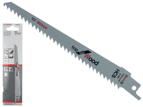 Lame Bosch S 644 D per seghe gattuccio. Prezzo per Confezione.