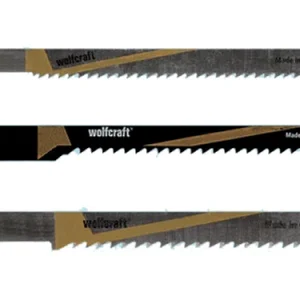 Lame HCS legno Wolfcraft per seghetti alternativi 230 - 237. Prezzo per Confezione.