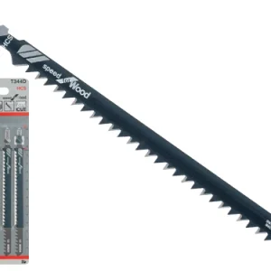 Lame per legno Bosch T 344 D per seghetti alternativi. Prezzo per Confezione.