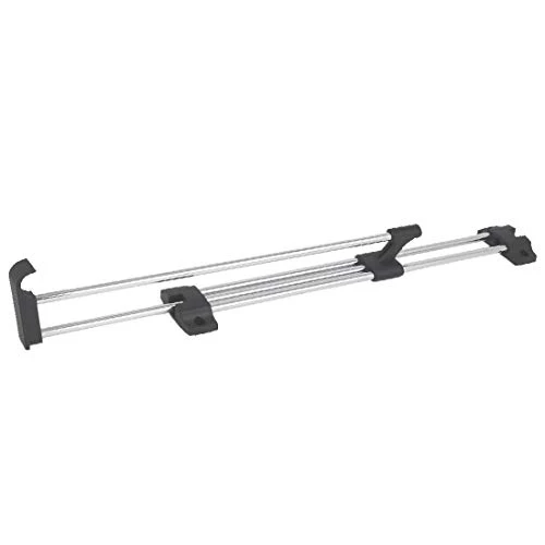 New Lon0167 Armadio guardaroba primo piano appendiabiti efficacia affidabile metallo scomparsa estraibile asta guida argen...