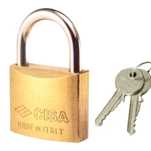 Lucchetti Cisa rettangolari cifratura unica. Prezzo per Pezzo.