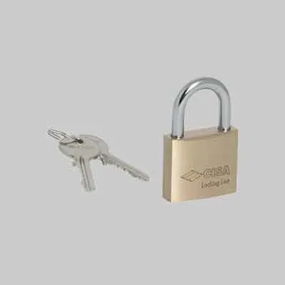 LUCCHETTO AD ARCO STANDARD 'LOCKING LINE' CISA mm 25. Prezzo per Pezzo.