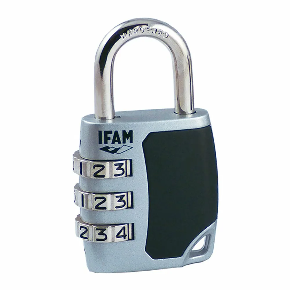 Lucchetto combinazione IFAM C35S Acciaio Zinco 4,7 mm (3,45 cm)