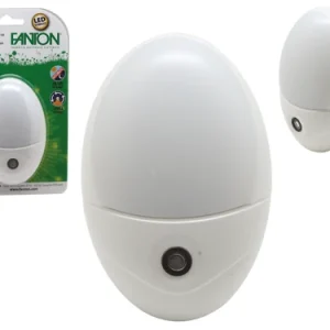 Luce spia notturna con sensore crepuscolare. Prezzo per Pezzo.