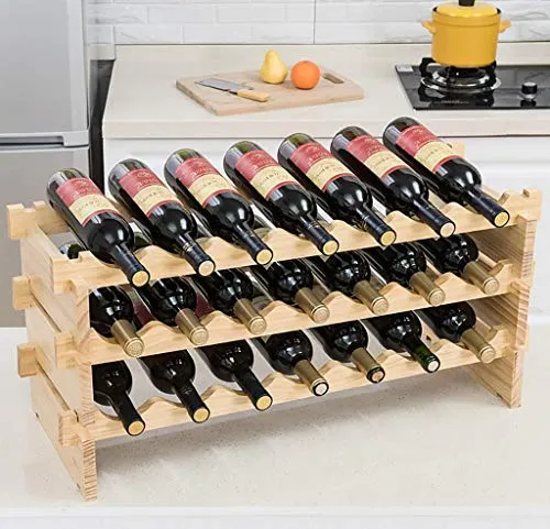 LXD Portabici da Vino, Decorazioni per il Vino Decorazione Europeo Creativo Creativo Portabicchiere Del Vino Espositore pe...