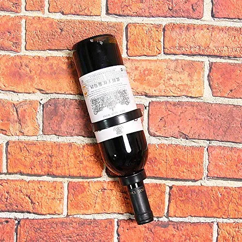 LXD Portabici Di Vino, Parete Ferro Appeso 1 Stand Espositore per Barre Decorazione Caffè