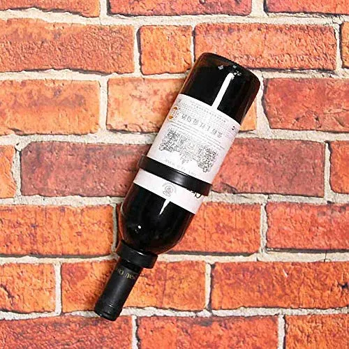 LXD Portabici Di Vino, Parete Ferro Appeso 1 Stand Espositore per Barre Decorazione Caffè