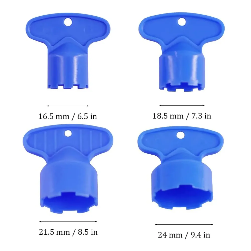 M16/M18/M22/M24 × 4 Pezzi Aeratore Rubinetto inclusa Chiave di Smontaggio Strumento Rimozione per Sostituzione Della Bagno...