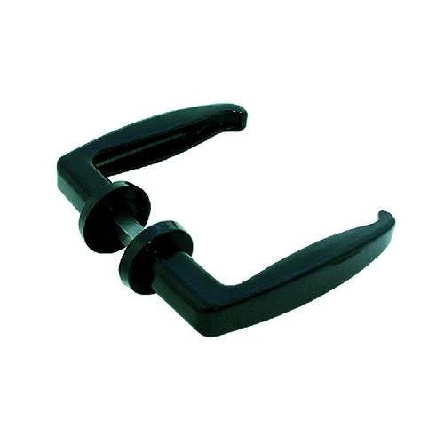 Maniglia Per Porta Ferro Quadro/Maniglia Mm. 35>50 - Nera Cf. 20 Pz