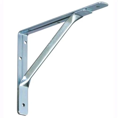 MENSOLA GRANDE PORTATA Acciaio Zincato 50 cm MAURER Conf. 2 Pezzi