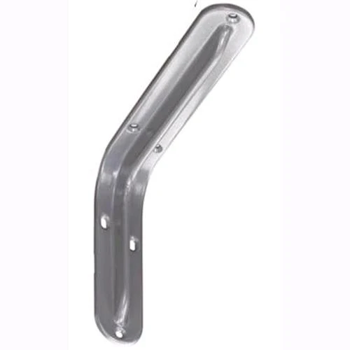 MENSOLA SEMPLICE acciaio STAMPATO BIANCA 25 cm MAURER Conf. 2 pz