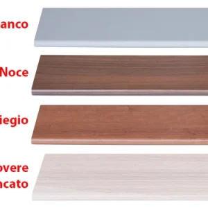 Mensole Amica stondate. Prezzo per Pezzo.