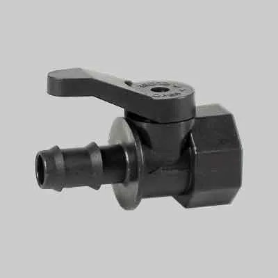 MINI VALVOLA SFERA FEMMINA/PORTAGOMMA 'SFP' Ø mm 20x3/4". Prezzo per Pezzo.