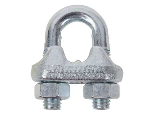 Morsetti cavallotti per funi Robur 8016. Prezzo per Pezzo.
