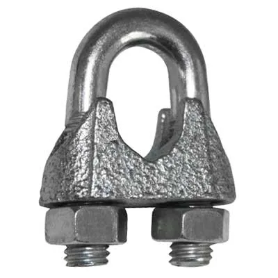 MORSETTO PER FUNI ZINCATO mm 5 pz. 4. Prezzo per Pezzo.