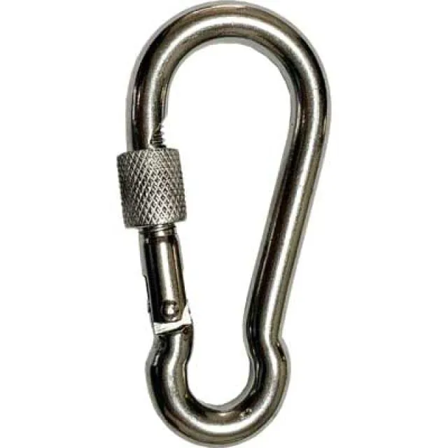 MOSCHETTONE CON GHIERA INOX mm 60