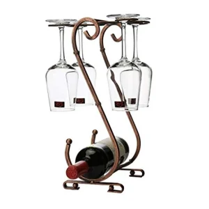 MTYLX Scaffale per Vino, Rack Di Stoccaio, Armadietto per Vino, Portabici Del Vino Multifunzione Holder Bar da Cucina Disp...