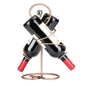 MTYLX Scaffale per Vino, Rack Di Stoccaio, Armadietto per Vino, Cremagliera da 2 Bottiglie per Vino per Vino per Vino, Por...