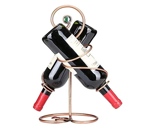 MTYLX Scaffale per Vino, Rack Di Stoccaio, Armadietto per Vino, Cremagliera da 2 Bottiglie per Vino per Vino per Vino, Por...