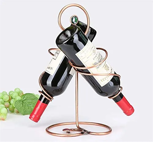 MTYLX Scaffale per Vino, Rack Di Stoccaio, Armadietto per Vino, Cremagliera da 2 Bottiglie per Vino per Vino per Vino, Por...