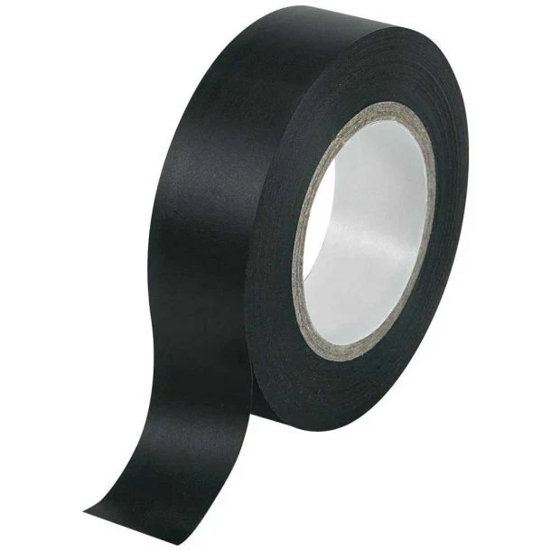NASTRO ADESIVO DIELETTRICO NERO H.19mm -ROTOLO 25MT