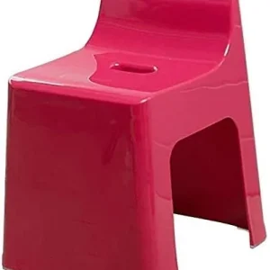 NZDY Home Essentials, Sgabello da doccia plastica, multifunzione trapezoidale per bambini, sgabello per il lavaggio dei pi...
