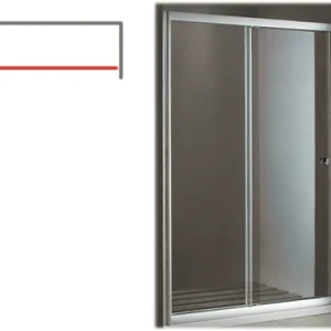 Parete scorrevole box doccia Brixo Brixo Camelia H 190 cm. Prezzo per Pezzo.