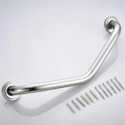 PHOEWON® Maniglia antiscivolo acciaio inossidabile Maniglia per montaggio parete Portasciugamani Bar Corrimano Barra da ba...