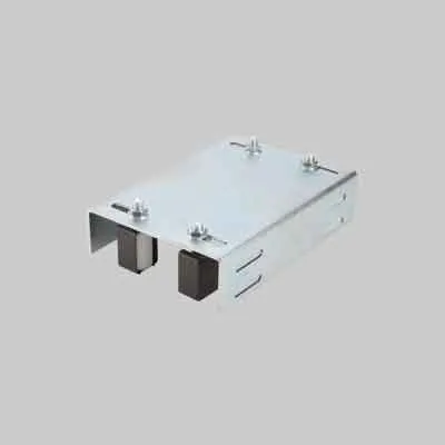 PIASTRA GUIDA SUPERIORE DOPPIA REGOLAZIONE 4 RULLI rullo Ø 30x40 - regolaz. mm 149-197. Prezzo per Pezzo.