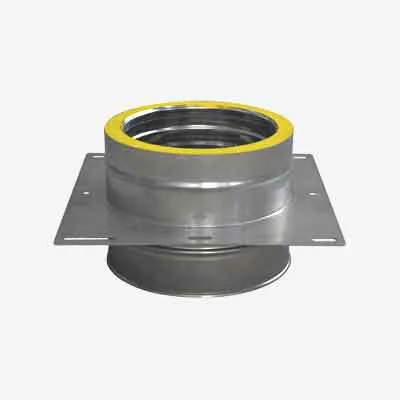 PIASTRA INTERMEDIA DOPPIA PARETE Ø 200/250 mm. Prezzo per Pezzo.