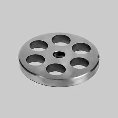 PIASTRA PER TRITACARNE ELETTRICO n° 12 - fori mm 6. Prezzo per Pezzo.