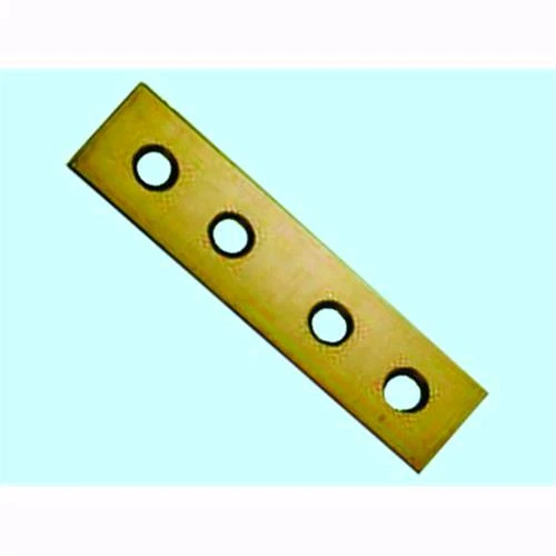 Piastre Lastrine dritte 4 fori - mm. 40 - Conf. 100 Pz