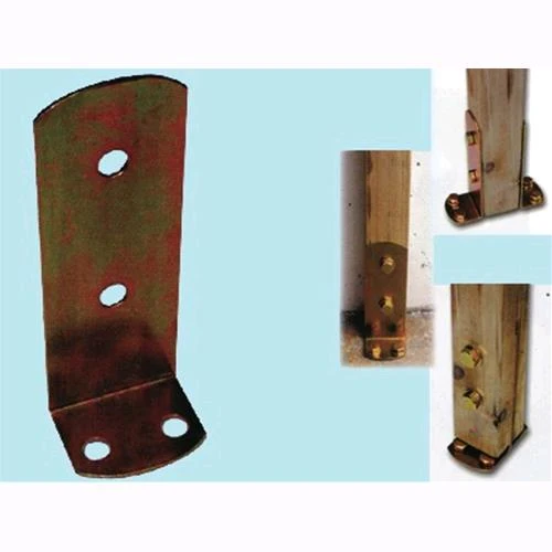 Piastre Staffe squadra Art. 856 - mm.: 120x60xH220 Conf. 8 Pz