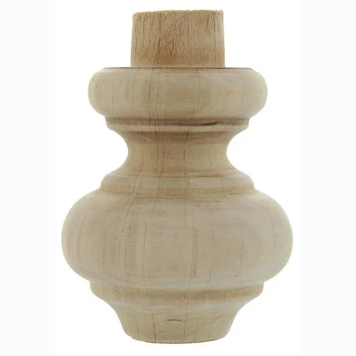 Piede Legno Ontano Art.53012 Mm.52X75 8 Pz
