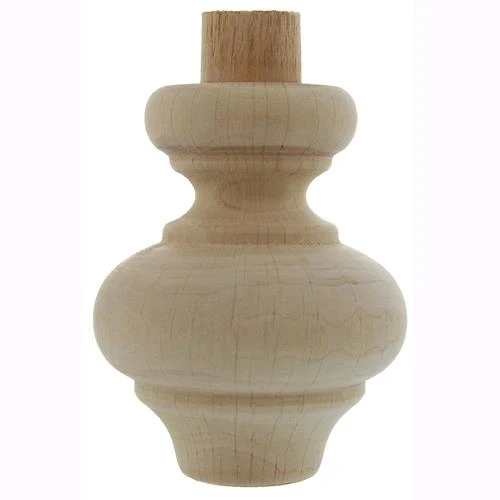 Piede Legno Ontano Art.53012 Mm.70X84 8 Pz