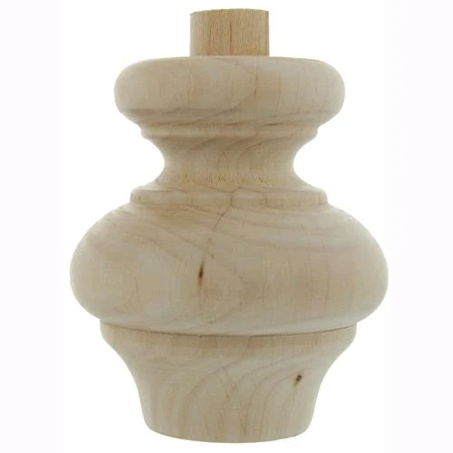 Piede Legno Ontano Art.53012 Mm.88X100 8 Pz
