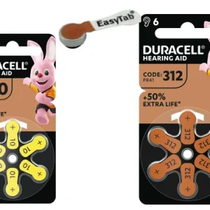 Pile Duracell Easy Tab. Prezzo per blister.