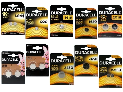 Pile Duracell Specialistiche. Prezzo per blister.