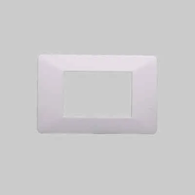 PLACCA COPRINTERRUTTORI BIANCA 'STARLIGHT' 7 Moduli. Prezzo per Pezzo.