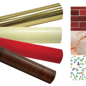 Plastica adesiva sughero velluto. Prezzo per rotolo.