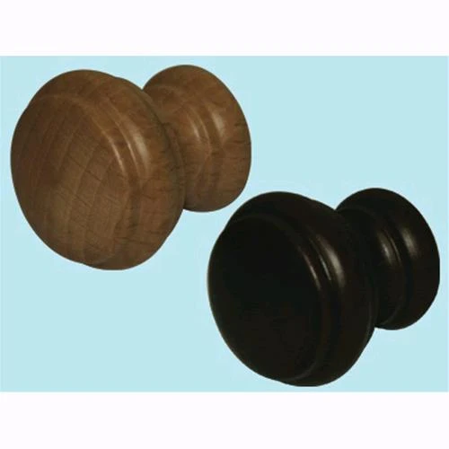 Pomoli legno per mobili Art. 35 - Finitura naturale - Ø mm. 34 - cf. 30Pz