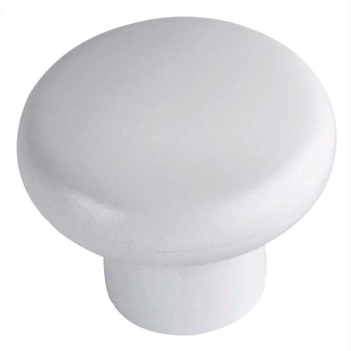 Pomolo Resina Art.24Pp Mm 24 Bianco 50 Pz