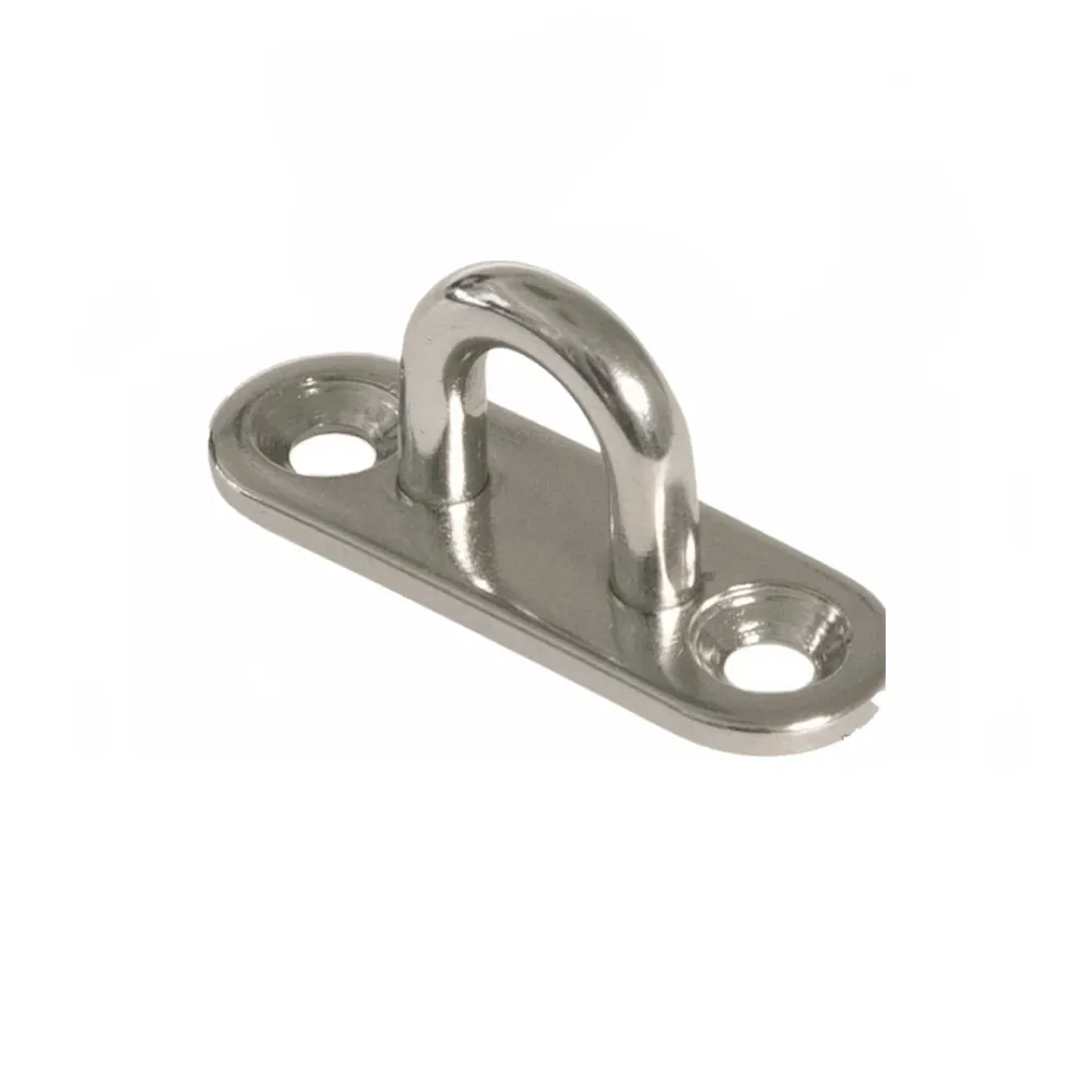 PONTICELLO SU PIASTRA PE 2 D6MM INOX