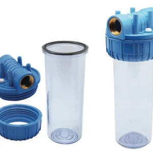 Porta filtri acqua H. 25 cm. Prezzo per Pezzo.