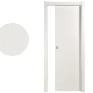 Porte scorrevoli e kit telaio bianchi. 2100 x 700 mm Prezzo per Pezzo.